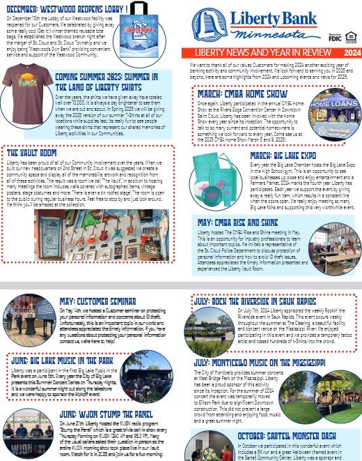 Latest newsletter cover